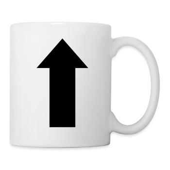 arrow - Mug - white - Right