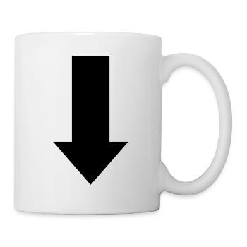 arrow - Mug - white - Right