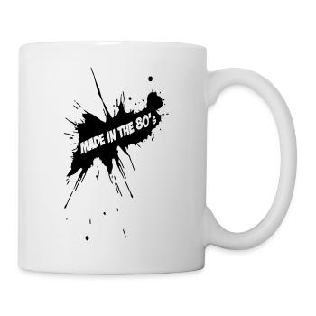 Made in the 80's - Tasse - Weiß - Rechts