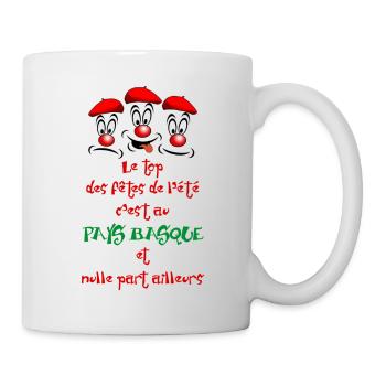 Festayres - Basque Country - Mug - white - Right