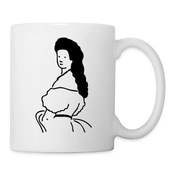 Sisi - Tasse - Weiß - Rechts