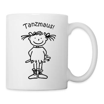 Tanzmaus! - Tasse - Weiß - Rechts