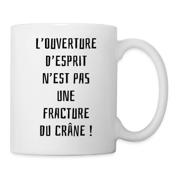 Open your Mind ! - Mug - white - Right