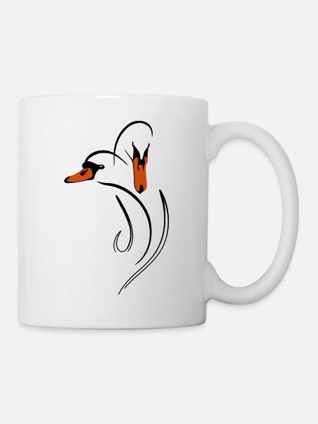 swan - Mug - white