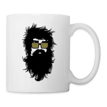 Men With Beards & Glasses - Mug - white - Right
