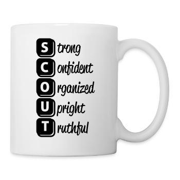 Scout - Tasse - Weiß - Rechts