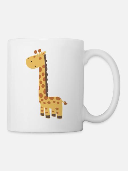 Giraffe - Tasse - Weiß