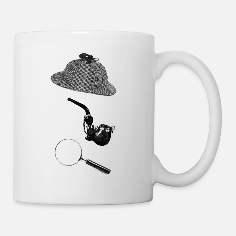 Holmes 2 - Tasse - Weiß