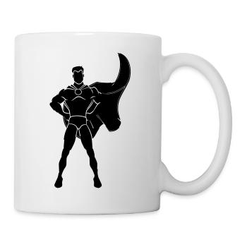 super hero - Mug blanc - blanc - Droite