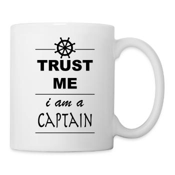 Trust me I´m a Captain 1c - Tasse - Weiß - Rechts