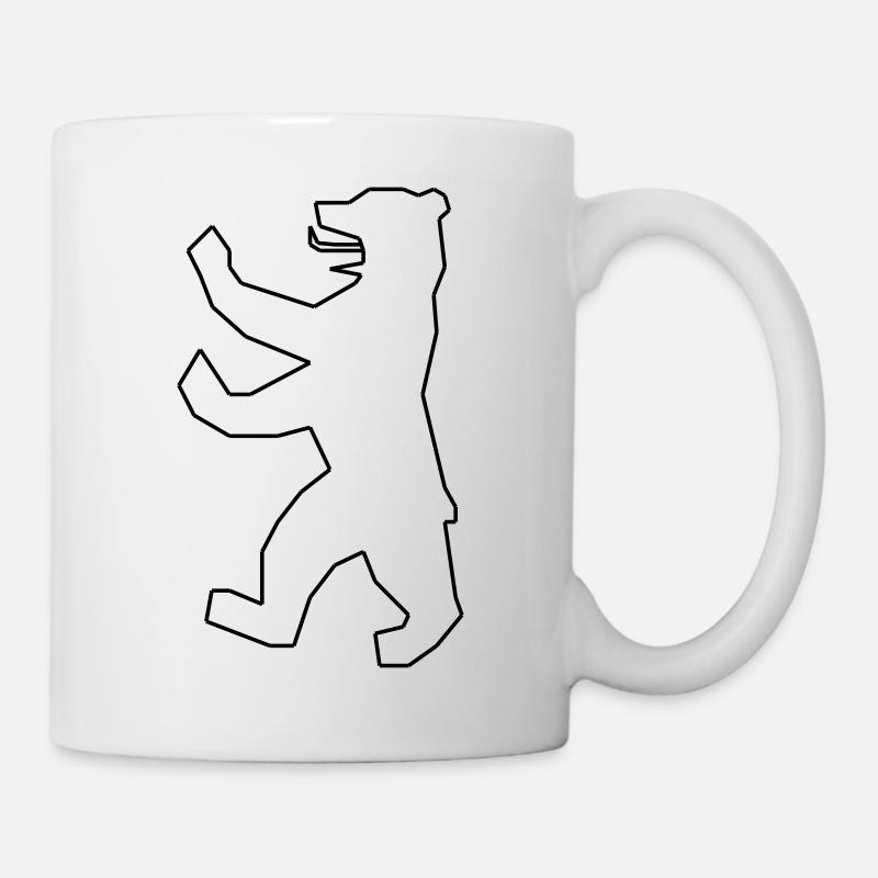 Berliner Bär - Tasse - Weiß