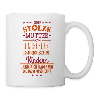 Ungeheuer fantastische Kinder - Mutter / Tasse - Tasse - Weiß - Rechts