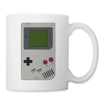Game Boy Batteries not included! - Mug - white - Right