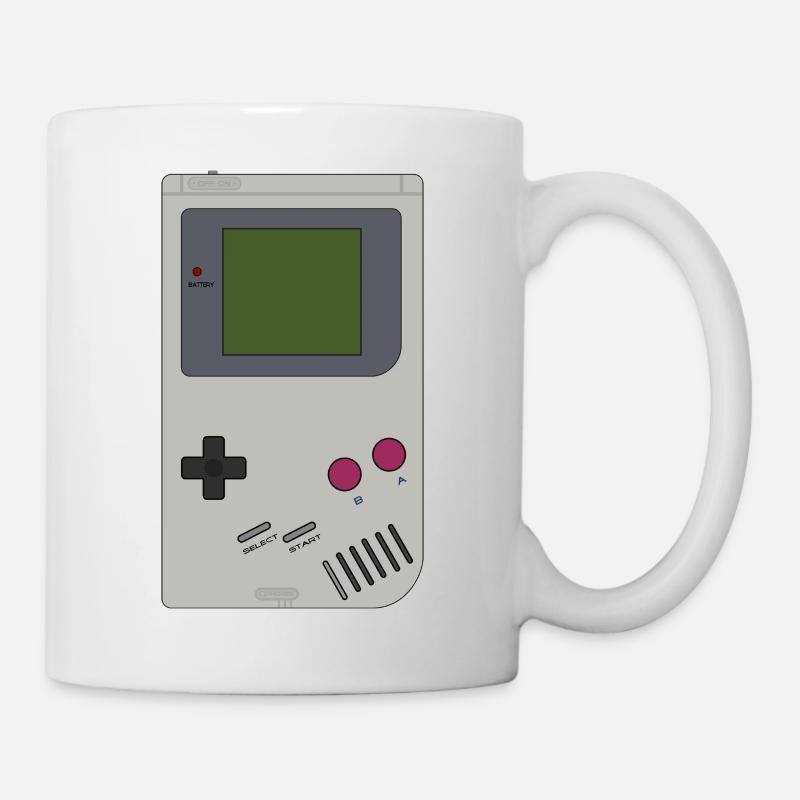 Game Boy Batteries not included! - Tasse - Weiß
