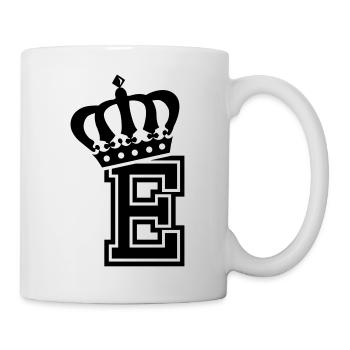 Letter E - Mug - white - Right