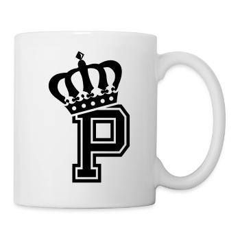 Letter P - Mug - white - Right