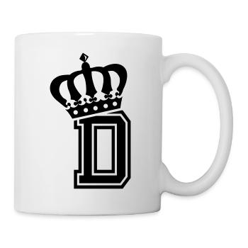 Letter D - Mug - white - Right