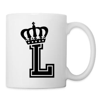 Letter L - Mug - white - Right