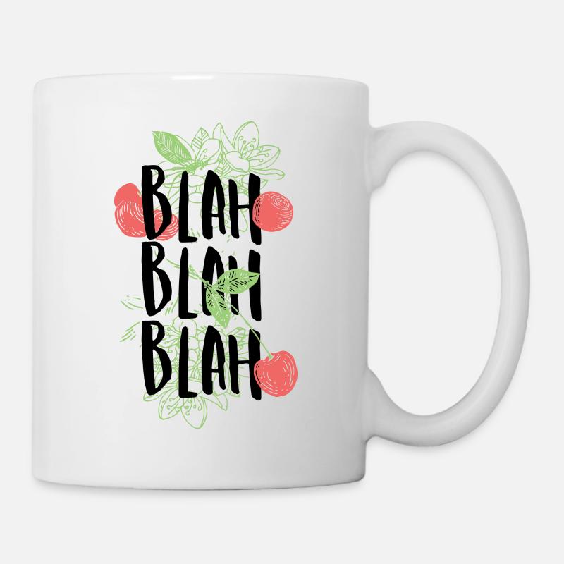 Bla, bla, bla - Mug - white