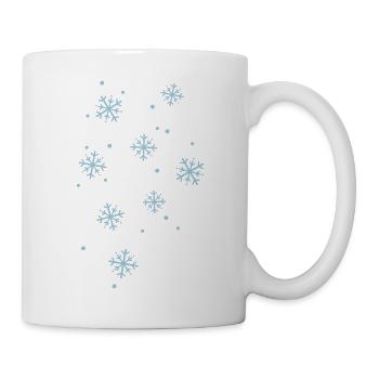 snowflakes - Tasse - Weiß - Rechts