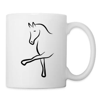 dressage - Mug - white - Right
