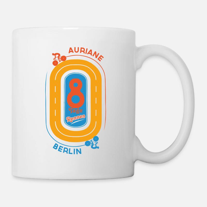 course de 8 jours - Mug blanc - blanc