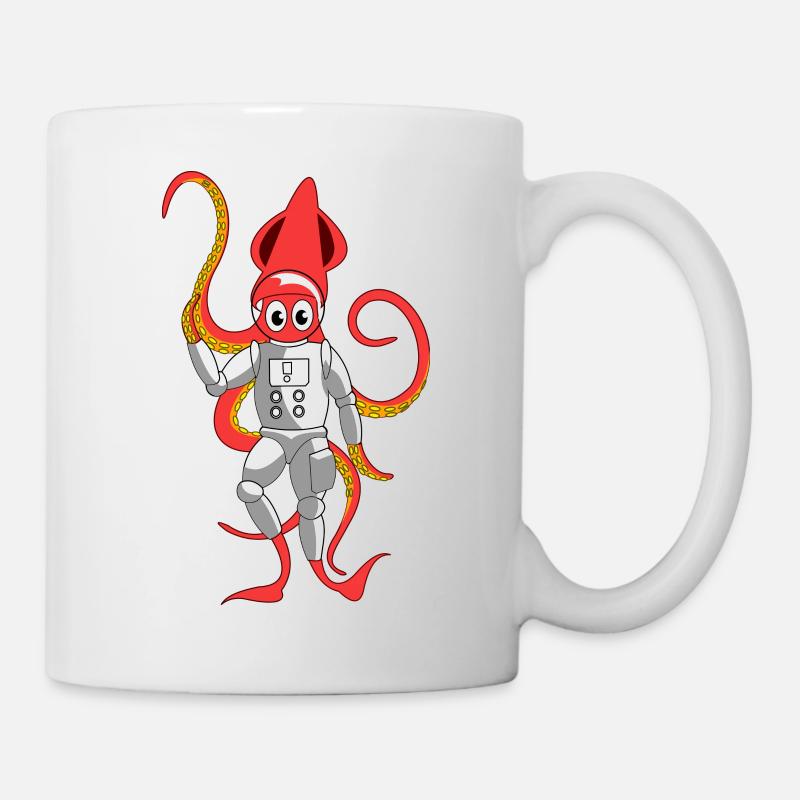 Squid Disguise - Mug blanc - blanc
