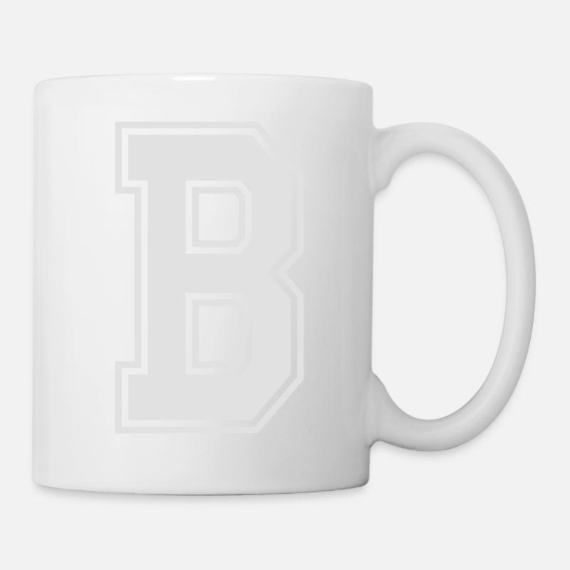 B - Tasse - Weiß