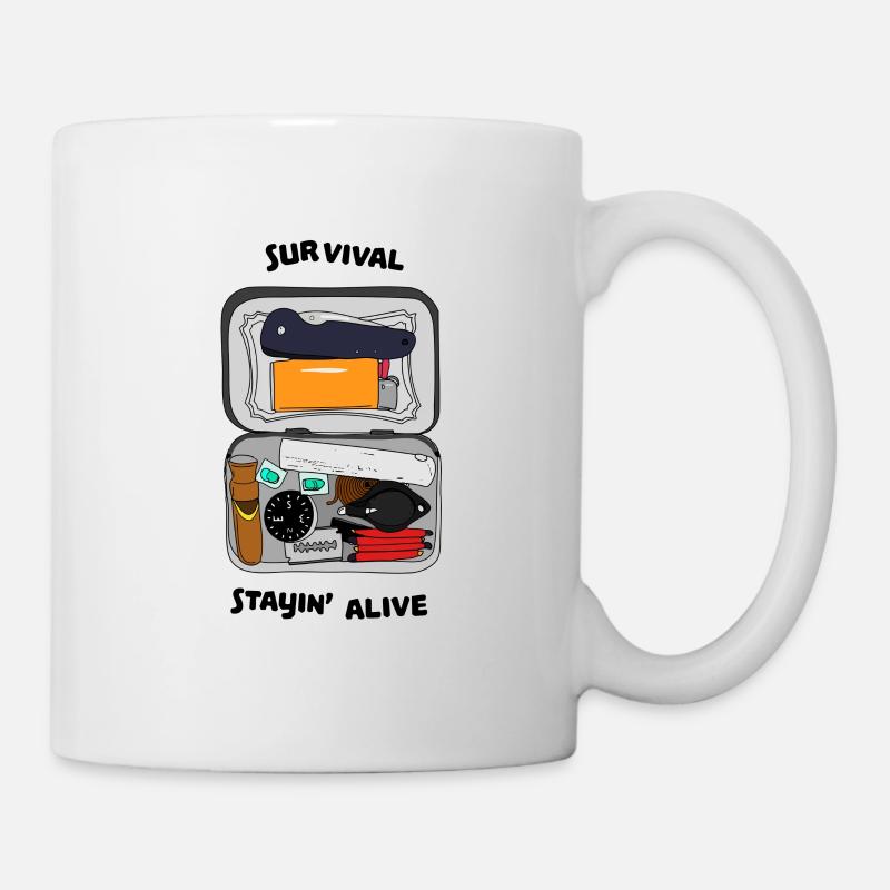 Tout ce dont vous avez besoin - Mug blanc - blanc