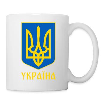 UKRAINE - Tasse - Weiß - Rechts