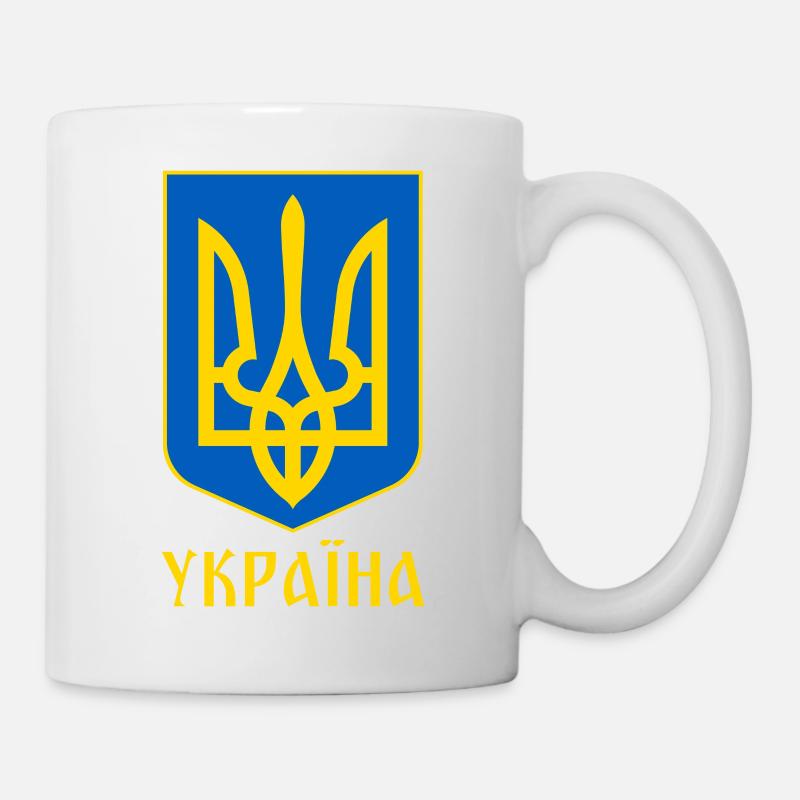 UKRAINE - Tasse - Weiß