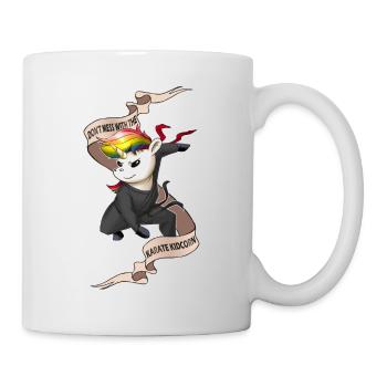 KarateUnicornfinal1 - Mug - white - Right