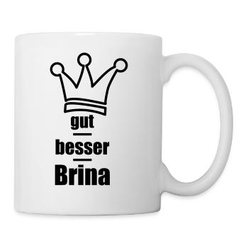 Brina - Tasse - Weiß - Rechts