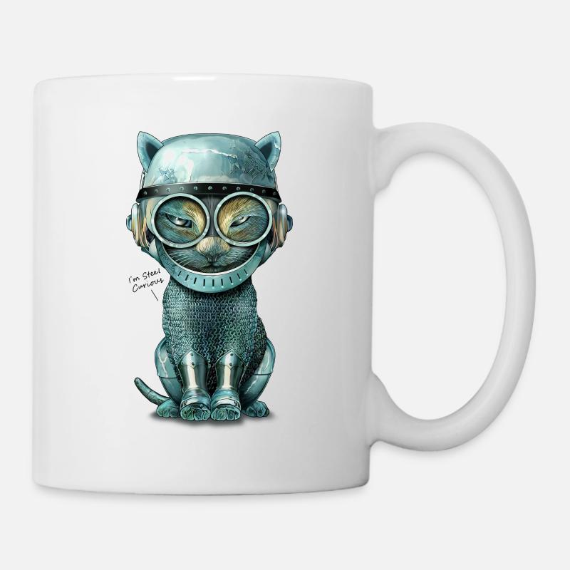 I'M STEEL CURIOUS - Tasse - Weiß