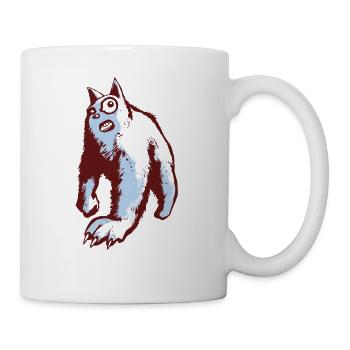 Eismonster - Tasse - Weiß - Rechts