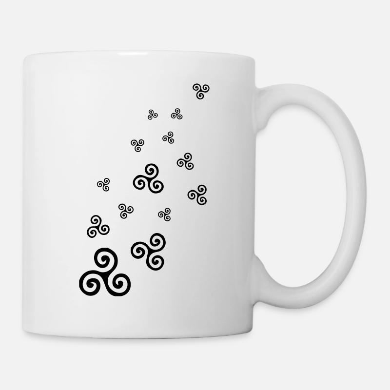 triskel_groupe - Mug blanc - blanc