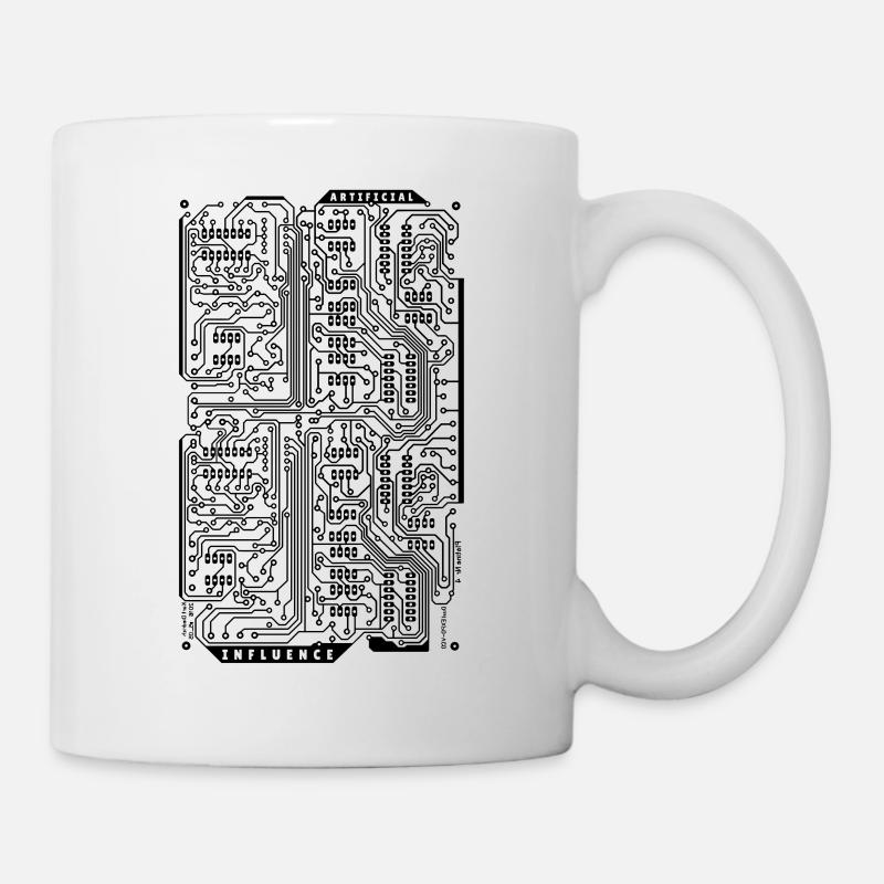 Künstliche Beeinflussung - Tasse - Weiß