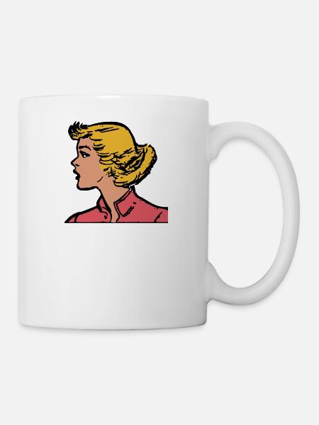 blonde - Mug - white