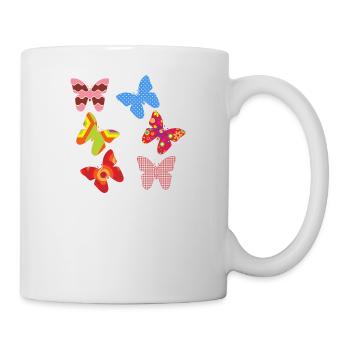 butterflies - Mug - white - Right