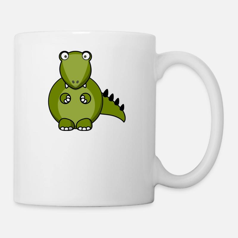Dino - Mug blanc - blanc