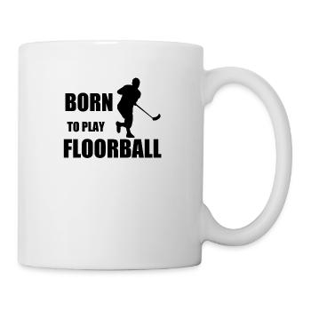 Floorball - Mug blanc - blanc - Droite