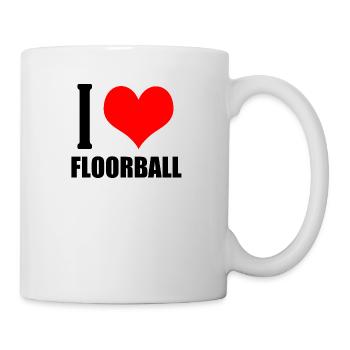 Floorball - Mug blanc - blanc - Droite