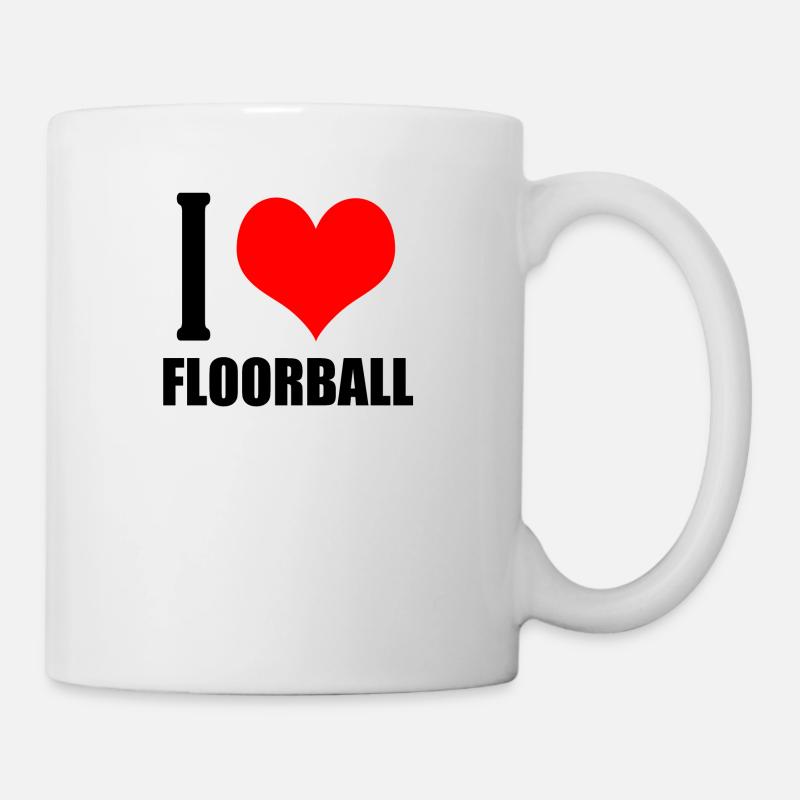 Floorball - Tasse - Weiß