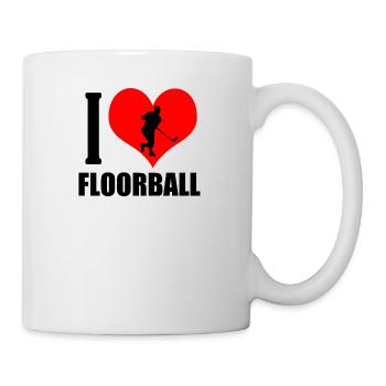Floorball - Mug blanc - blanc - Droite