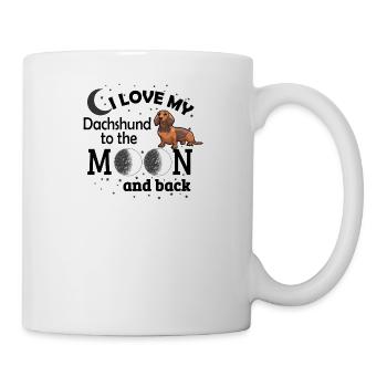 teckel - Mug blanc - blanc - Droite