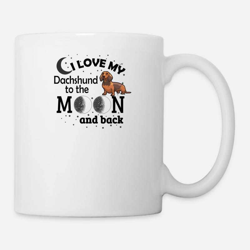 Dackel - Tasse - Weiß
