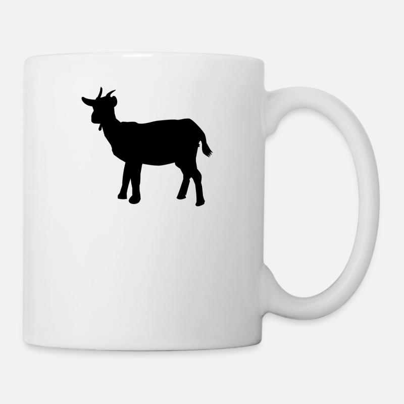Ziege - Tasse - Weiß