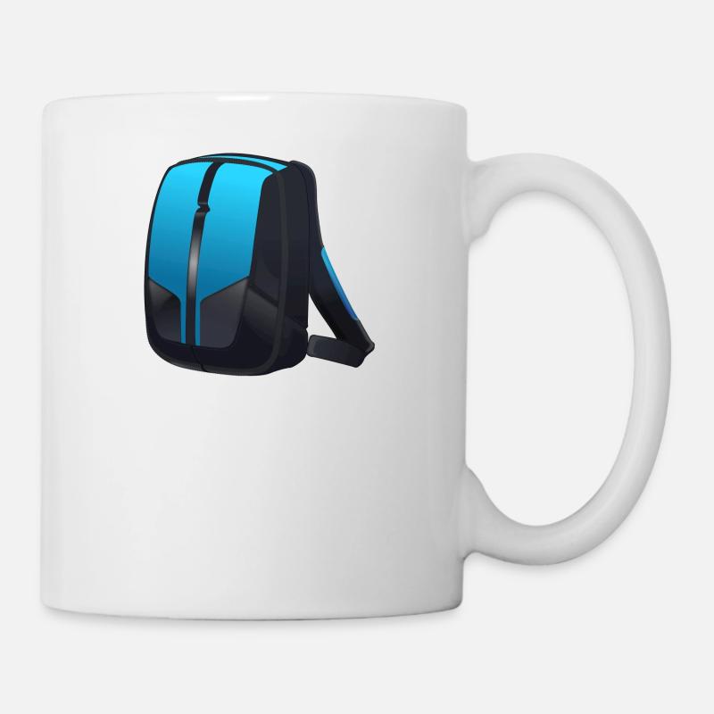 Rucksack - Tasse - Weiß