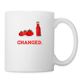 Tomato Ketchup Funny Tomayra Graphic Design - Mug - white - Right