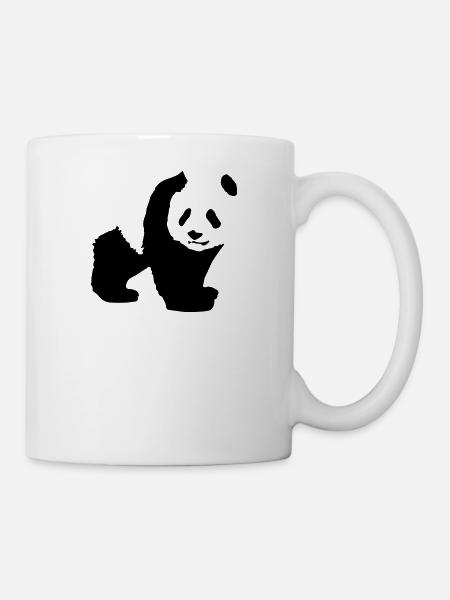 panda - Mug blanc - blanc